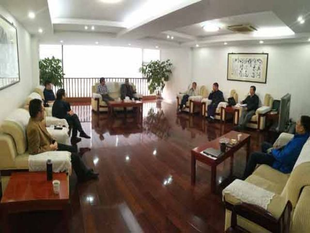 热烈欢迎中国建设监理协会各位领导莅临我公司考察指导