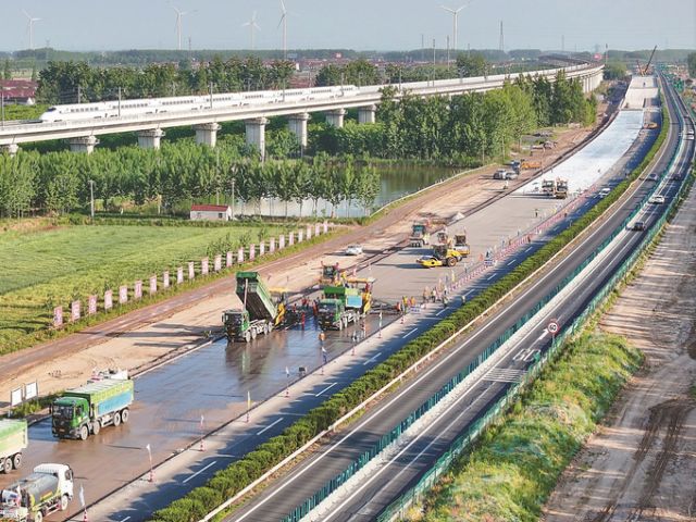 长深高速公路连云港至淮安段扩建工程