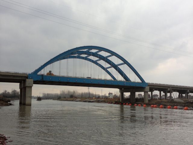 姜堰新通扬运河2＃桥工程