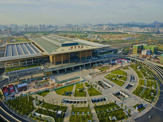 铁路南京南站北广场工程